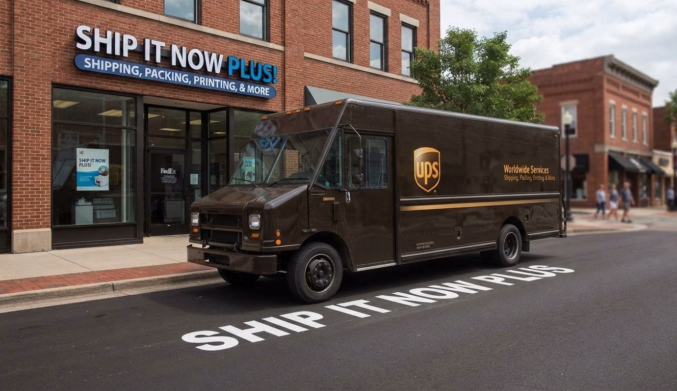 UPS shipping services at Ship It Now PLUS!