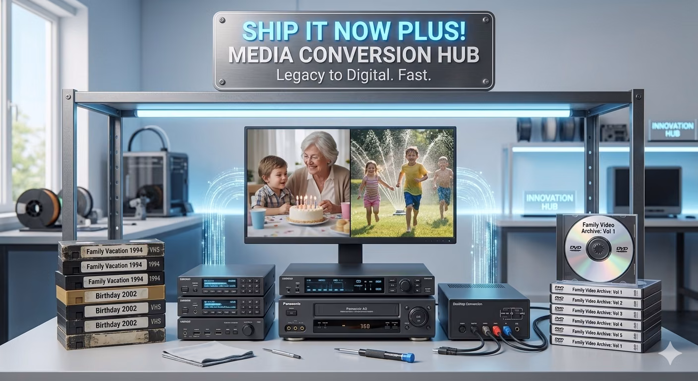 VHS to DVD transfer service